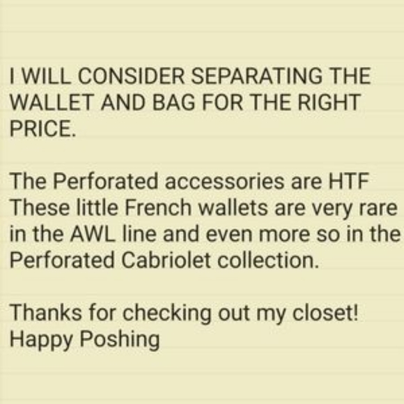 Vtg Dooney & Bourke Cabriolet purse and  wallet set - Picture 15 of 15